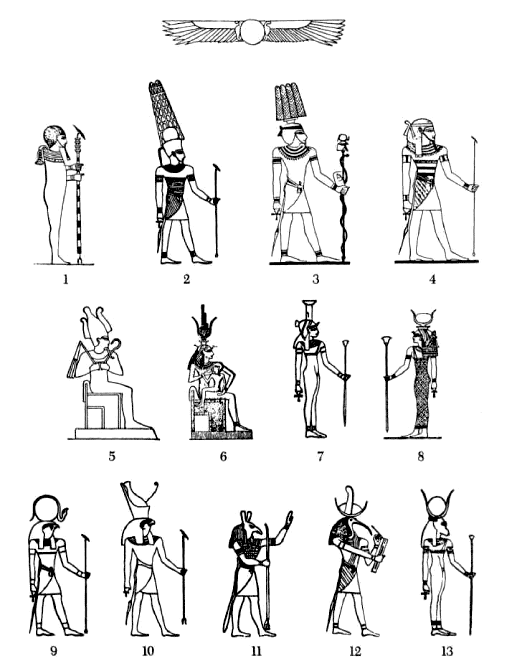 Página para colorir: mitologia egípcia (deuses e deusas) #111159 - Páginas para Colorir Imprimíveis Gratuitamente