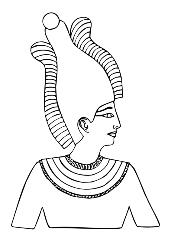 Página para colorir: mitologia egípcia (deuses e deusas) #111177 - Páginas para Colorir Imprimíveis Gratuitamente