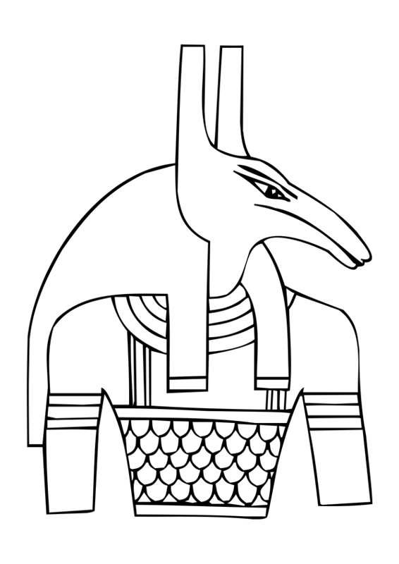 Página para colorir: mitologia egípcia (deuses e deusas) #111178 - Páginas para Colorir Imprimíveis Gratuitamente