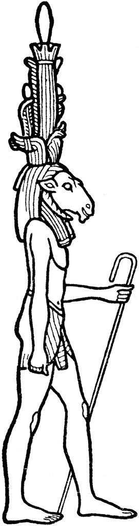 Página para colorir: mitologia egípcia (deuses e deusas) #111267 - Páginas para Colorir Imprimíveis Gratuitamente