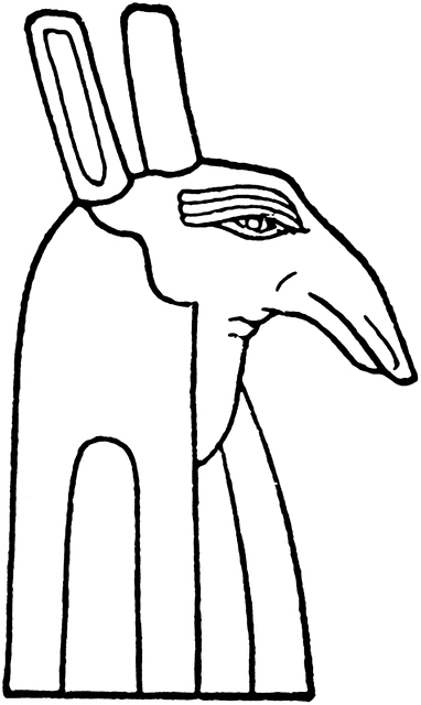 Página para colorir: mitologia egípcia (deuses e deusas) #111299 - Páginas para Colorir Imprimíveis Gratuitamente