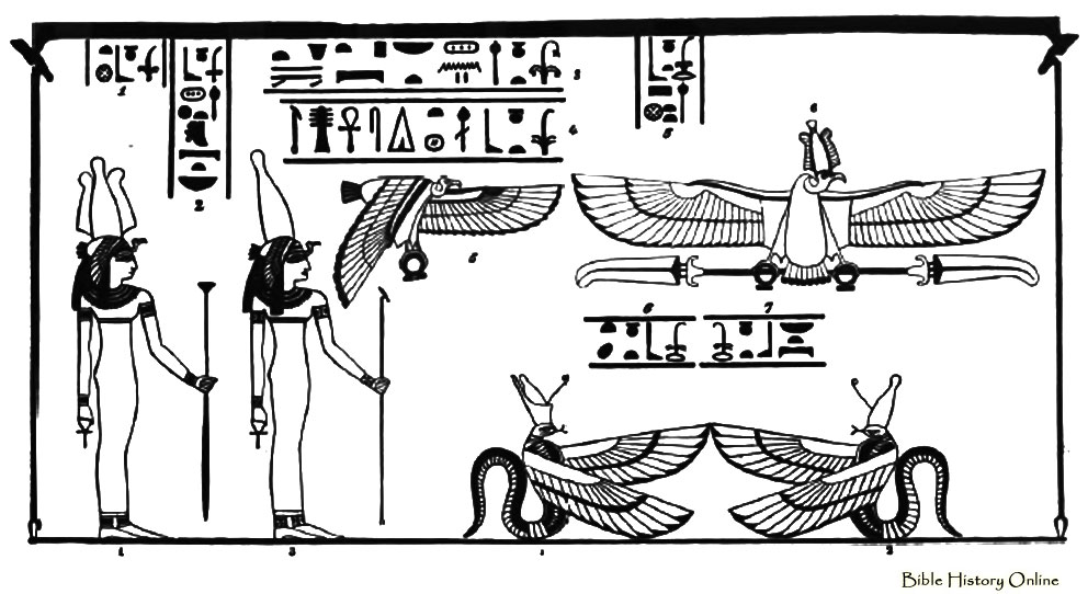 Página para colorir: mitologia egípcia (deuses e deusas) #111335 - Páginas para Colorir Imprimíveis Gratuitamente