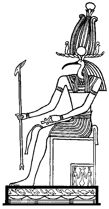 Página para colorir: mitologia egípcia (deuses e deusas) #111446 - Páginas para Colorir Imprimíveis Gratuitamente