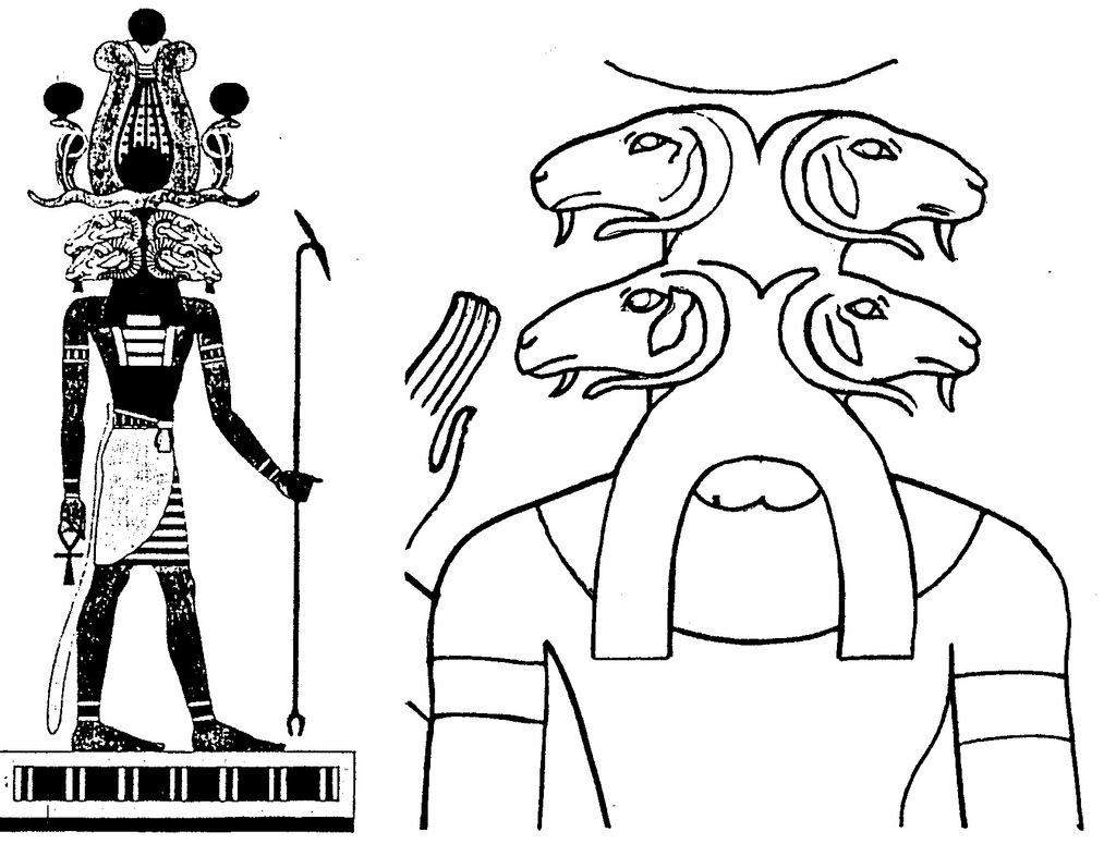 Página para colorir: mitologia egípcia (deuses e deusas) #111459 - Páginas para Colorir Imprimíveis Gratuitamente