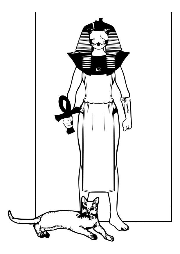 Página para colorir: mitologia egípcia (deuses e deusas) #111472 - Páginas para Colorir Imprimíveis Gratuitamente