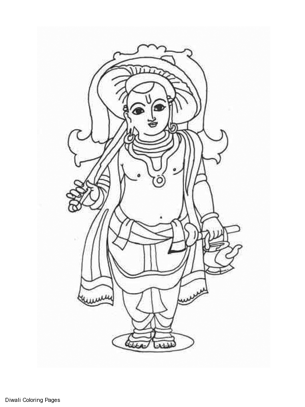 Página para colorir: mitologia hindu (deuses e deusas) #109235 - Páginas para Colorir Imprimíveis Gratuitamente
