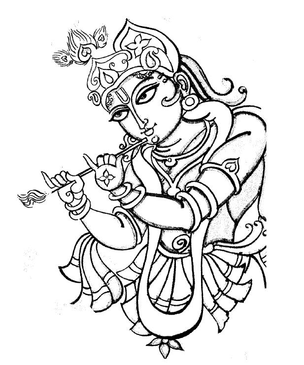 Página para colorir: mitologia hindu (deuses e deusas) #109257 - Páginas para Colorir Imprimíveis Gratuitamente
