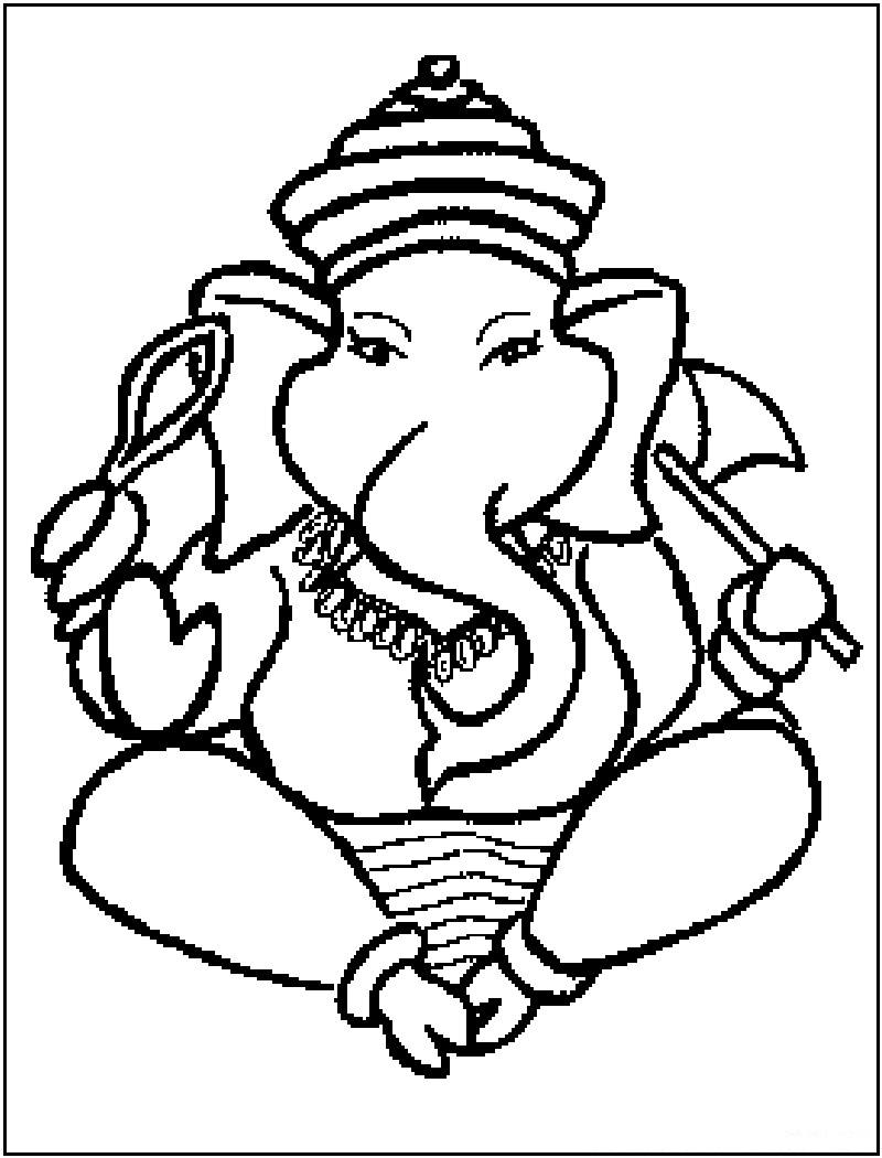 Página para colorir: mitologia hindu (deuses e deusas) #109278 - Páginas para Colorir Imprimíveis Gratuitamente