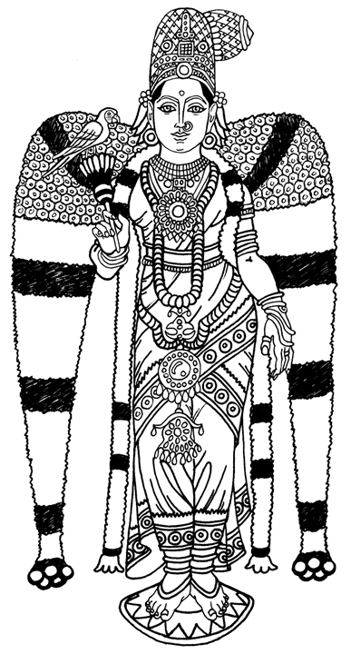 Página para colorir: mitologia hindu (deuses e deusas) #109475 - Páginas para Colorir Imprimíveis Gratuitamente