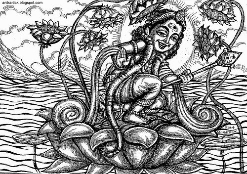 Página para colorir: mitologia hindu (deuses e deusas) #109497 - Páginas para Colorir Imprimíveis Gratuitamente