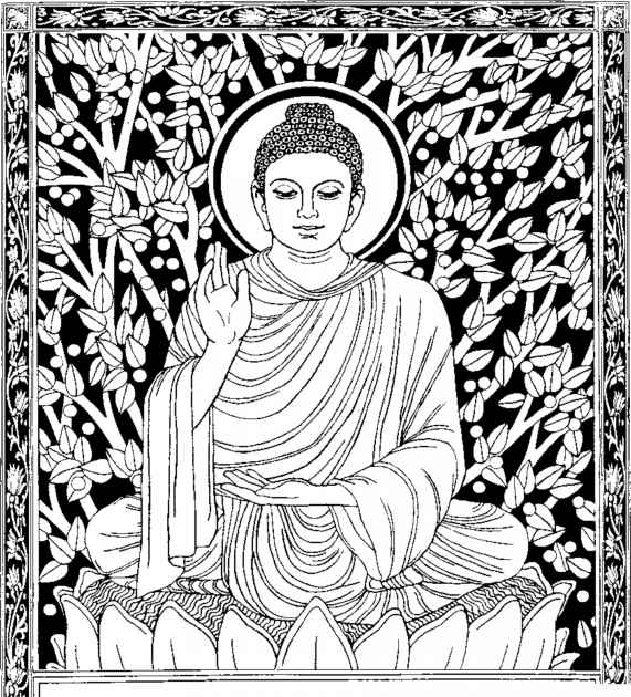 Página para colorir: Mitologia hindu: Buda (deuses e deusas) #89504 - Páginas para Colorir Imprimíveis Gratuitamente