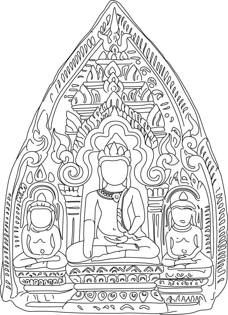 Página para colorir: Mitologia hindu: Buda (deuses e deusas) #89560 - Páginas para Colorir Imprimíveis Gratuitamente