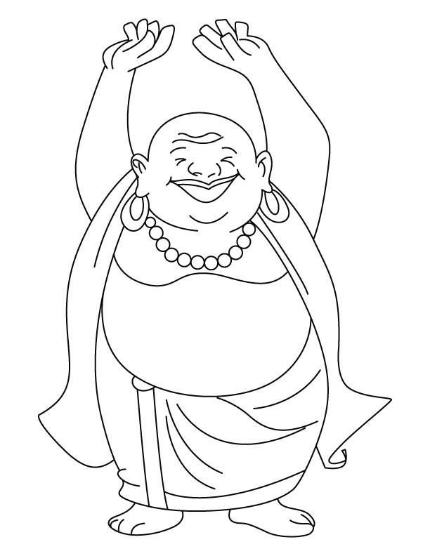 Página para colorir: Mitologia hindu: Buda (deuses e deusas) #89564 - Páginas para Colorir Imprimíveis Gratuitamente
