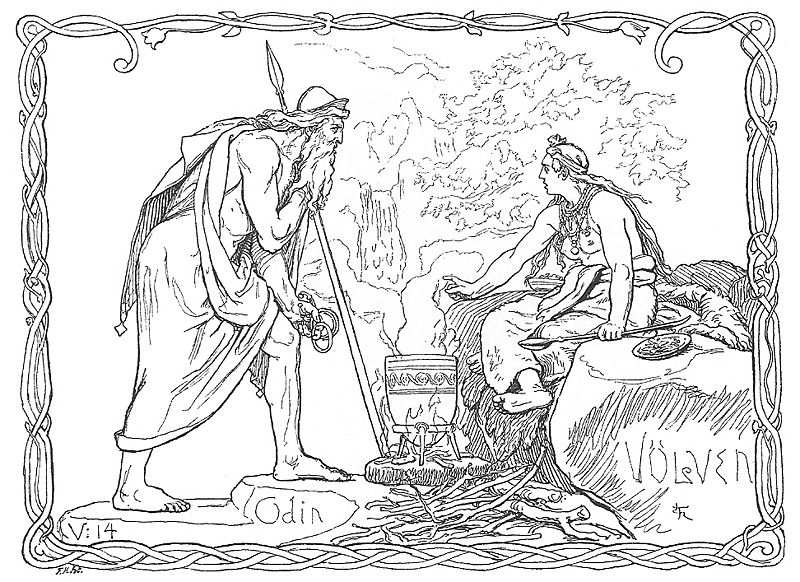 Página para colorir: mitologia nórdica (deuses e deusas) #110817 - Páginas para Colorir Imprimíveis Gratuitamente