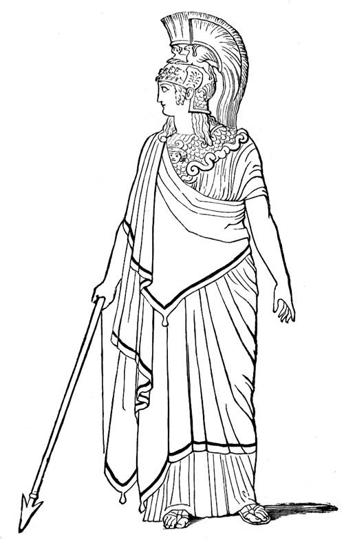 Página para colorir: mitologia romana (deuses e deusas) #110031 - Páginas para Colorir Imprimíveis Gratuitamente