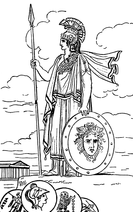 Página para colorir: mitologia romana (deuses e deusas) #110073 - Páginas para Colorir Imprimíveis Gratuitamente