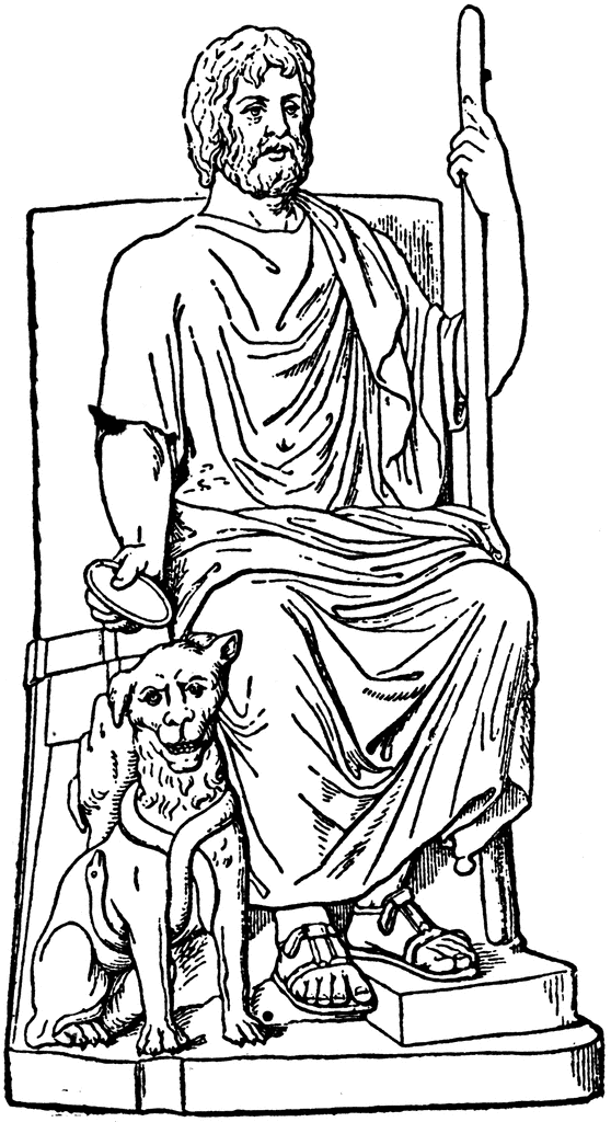 Página para colorir: mitologia romana (deuses e deusas) #110120 - Páginas para Colorir Imprimíveis Gratuitamente