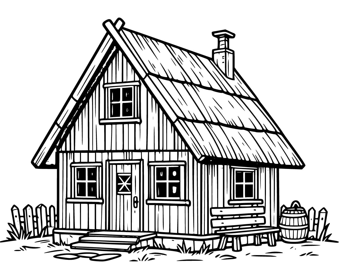 Desenho gratuito Cabana #212637 da colecao Edifícios e Arquitetura para imprimir Desenho gratuito Cabana #212637 da colecao Edifícios e Arquitetura para imprimir