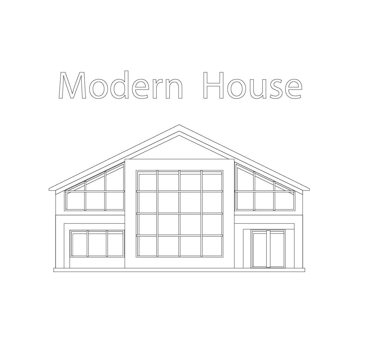 Desenho gratuito Casa #172187 da colecao Edifícios e Arquitetura para imprimir