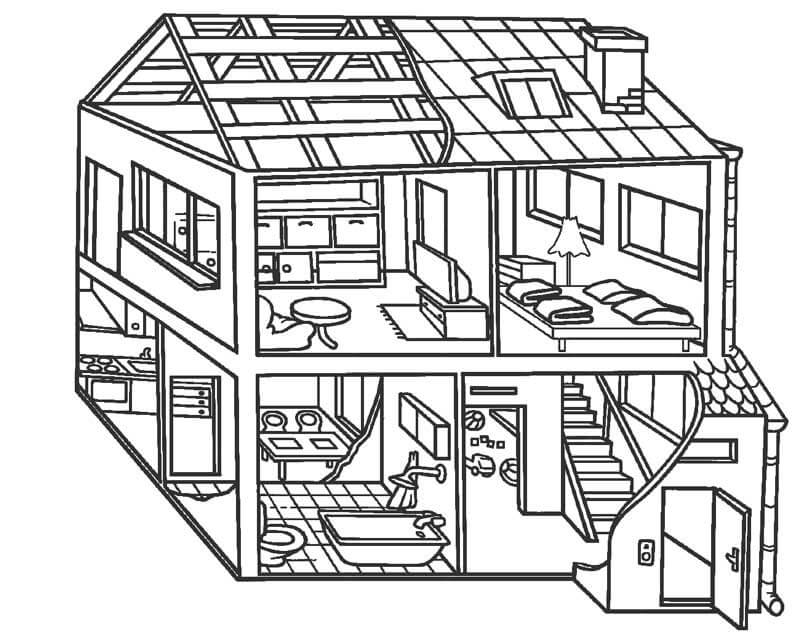 Desenho gratuito Casa #172188 da colecao Edifícios e Arquitetura para imprimir