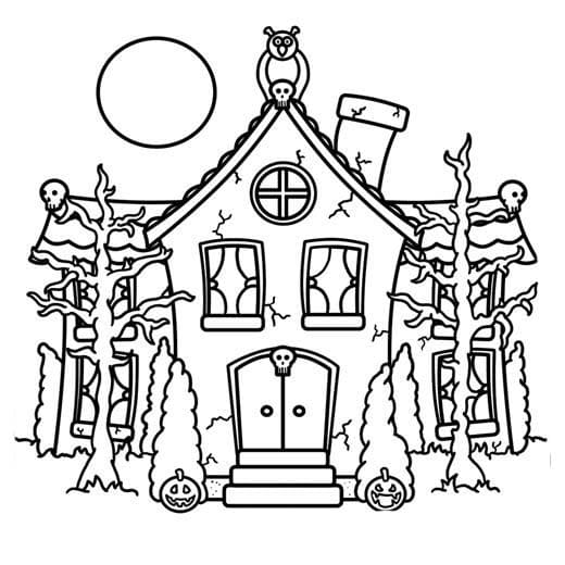 Desenho gratuito Casa Assombrada #198081 da colecao Edifícios e Arquitetura para imprimir Desenho gratuito Casa Assombrada #198081 da colecao Edifícios e Arquitetura para imprimir