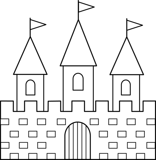 Página para colorir: Castelo (Edifícios e Arquitetura) #62213 - Páginas para Colorir Imprimíveis Gratuitamente