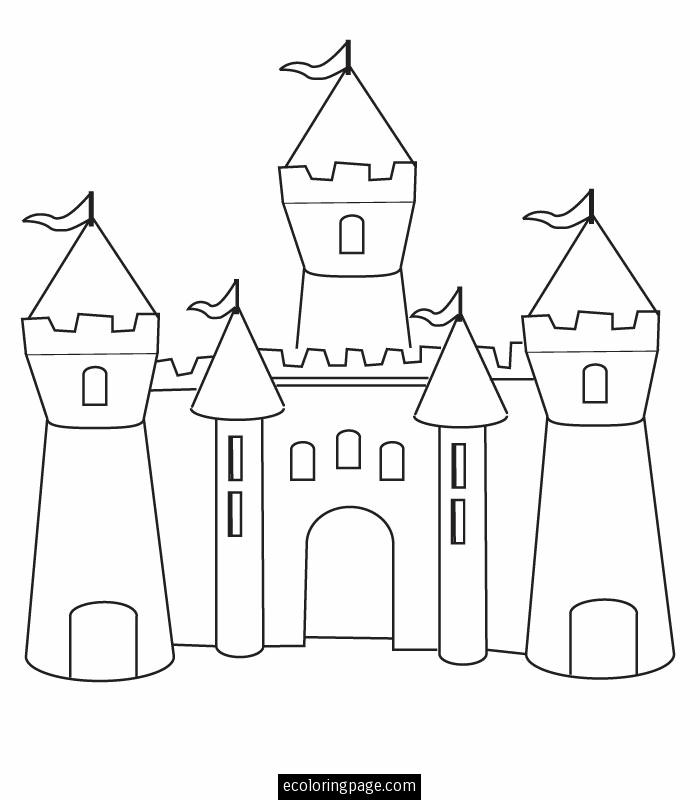 Página para colorir: Castelo (Edifícios e Arquitetura) #62224 - Páginas para Colorir Imprimíveis Gratuitamente