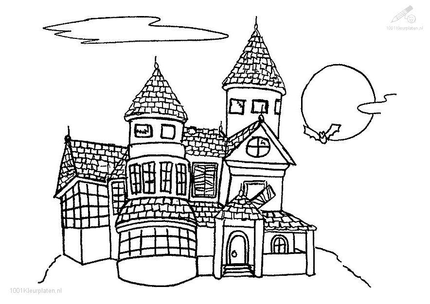 Página para colorir: Castelo (Edifícios e Arquitetura) #62314 - Páginas para Colorir Imprimíveis Gratuitamente
