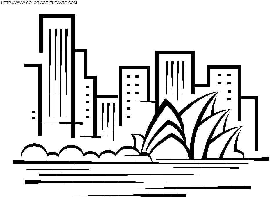 Desenho gratuito Cidade #200584 da colecao Edifícios e Arquitetura para imprimir