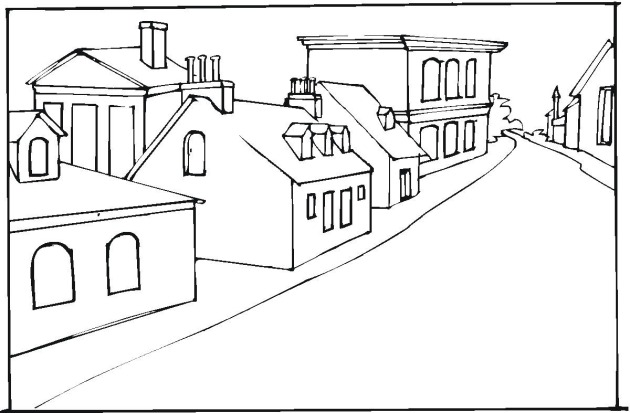 Página para colorir: Lar (Edifícios e Arquitetura) #64765 - Páginas para Colorir Imprimíveis Gratuitamente