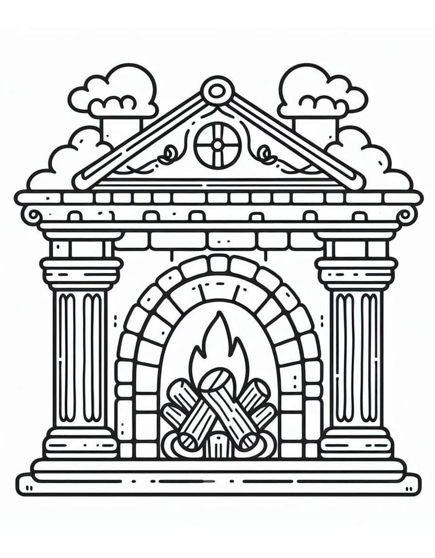 Desenho gratuito Lareira #217187 da colecao Edifícios e Arquitetura para imprimir Desenho gratuito Lareira #217187 da colecao Edifícios e Arquitetura para imprimir