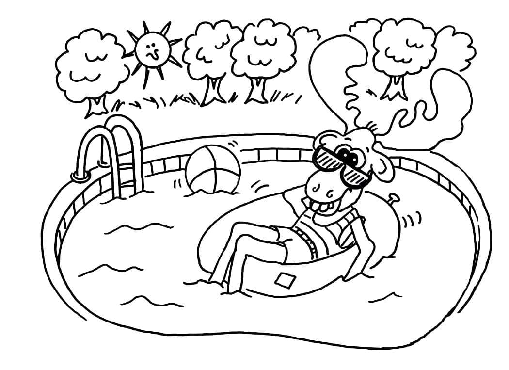 Desenho gratuito Piscina #186048 da colecao Edifícios e Arquitetura para imprimir