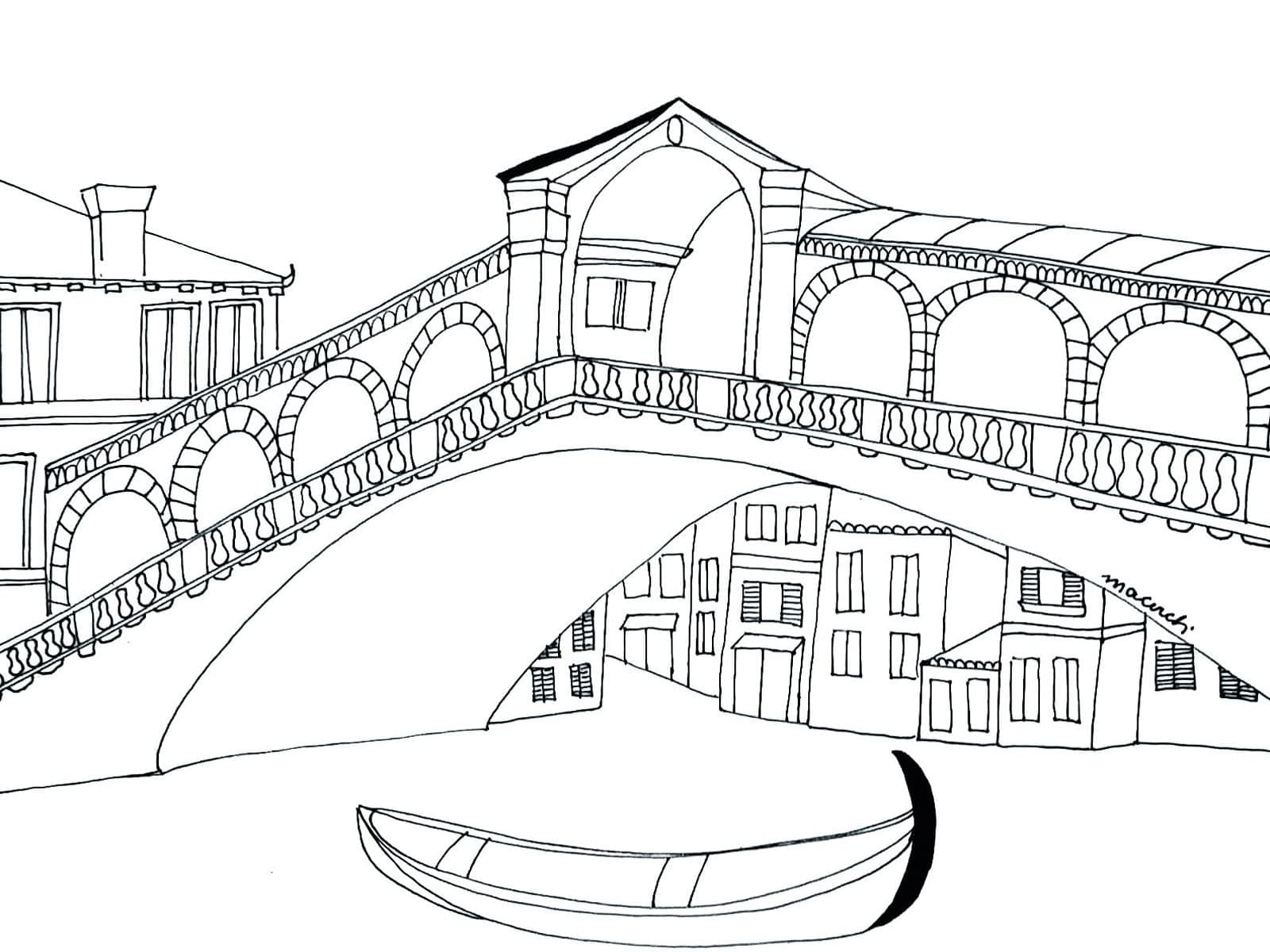 Desenho gratuito Ponte #204333 da colecao Edifícios e Arquitetura para imprimir
