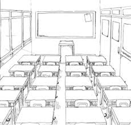 Página para colorir: Sala de aula (Edifícios e Arquitetura) #68013 - Páginas para Colorir Imprimíveis Gratuitamente
