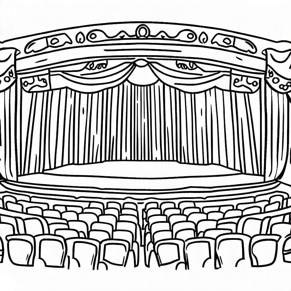 Desenho gratuito Teatro #185915 da colecao Edifícios e Arquitetura para imprimir Desenho gratuito Teatro #185915 da colecao Edifícios e Arquitetura para imprimir