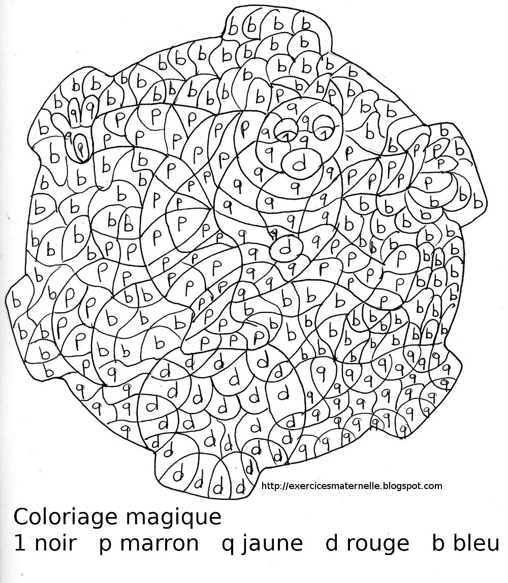 Página para colorir: coloração mágica (educacional) #126175 - Páginas para Colorir Imprimíveis Gratuitamente