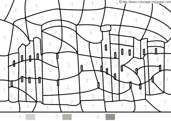 Página para colorir: coloração mágica (educacional) #126289 - Páginas para Colorir Imprimíveis Gratuitamente