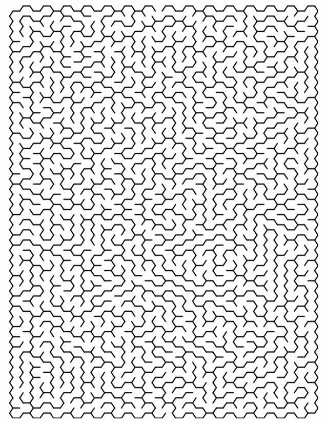 Página para colorir: labirintos (educacional) #126488 - Páginas para Colorir Imprimíveis Gratuitamente