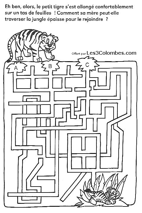 Página para colorir: labirintos (educacional) #126502 - Páginas para Colorir Imprimíveis Gratuitamente