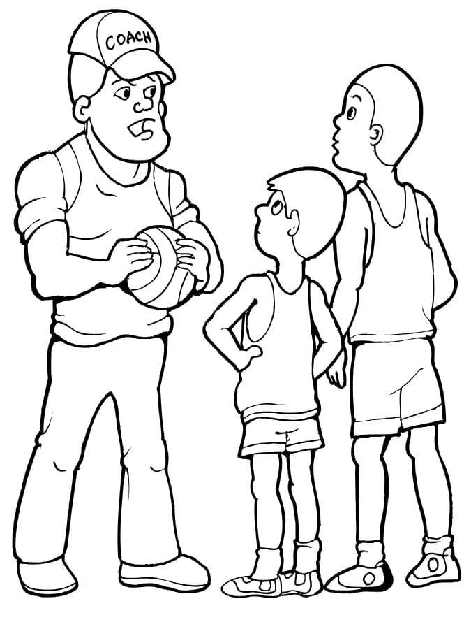 Desenho gratuito Basquete #177146 da colecao Esportes para imprimir