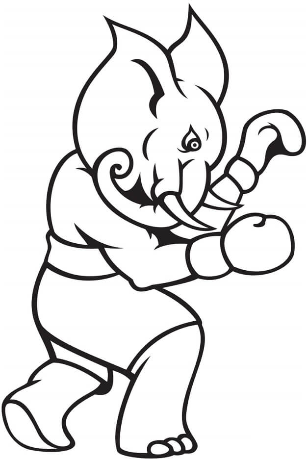 Desenho gratuito Boxe #173907 da colecao Esportes para imprimir