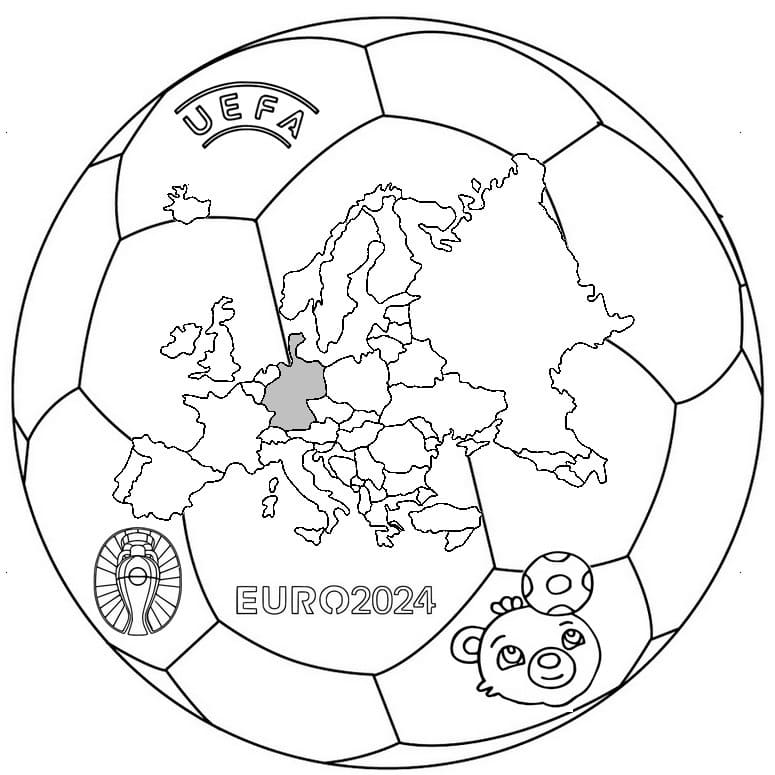 Página para colorir: Campeonato UEFA Euro (Esportes) #213975 - Páginas para Colorir Imprimíveis Gratuitamente