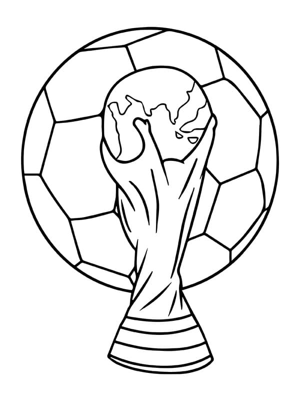 Desenho gratuito Copa do Mundo #194300 da colecao Esportes para imprimir