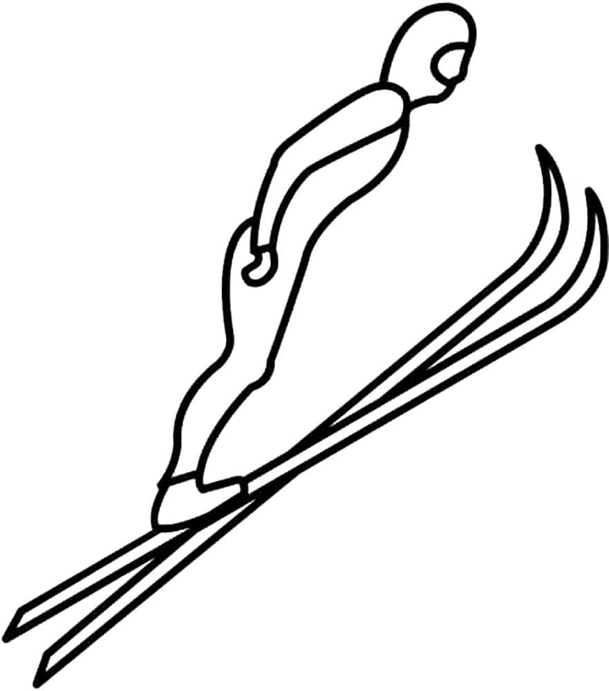 Desenho de Esqui #198402 para colorir, da coleção Esportes, imprimível grátis Desenho de Esqui #198402 para colorir, da coleção Esportes, imprimível grátis