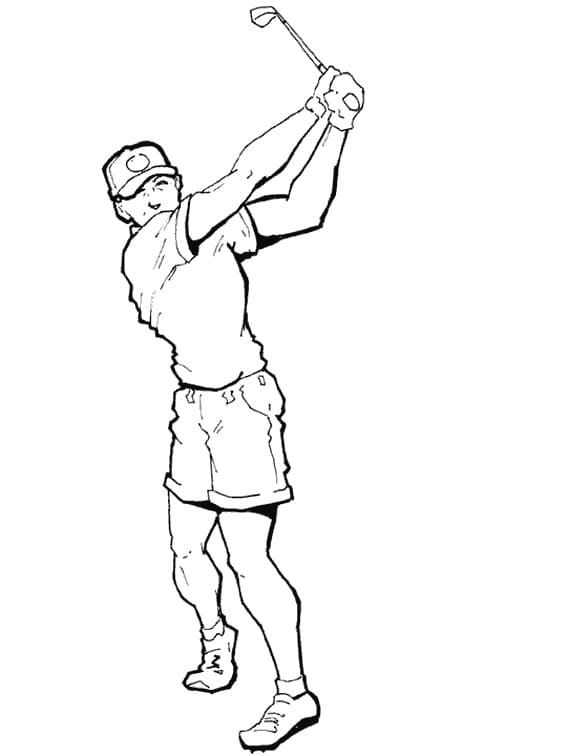 Desenho gratuito Golfe #177096 da colecao Esportes para imprimir