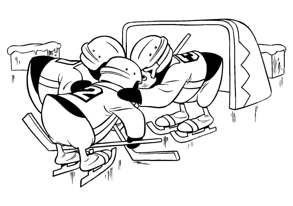 Desenho gratuito Hóquei #192387 da colecao Esportes para imprimir