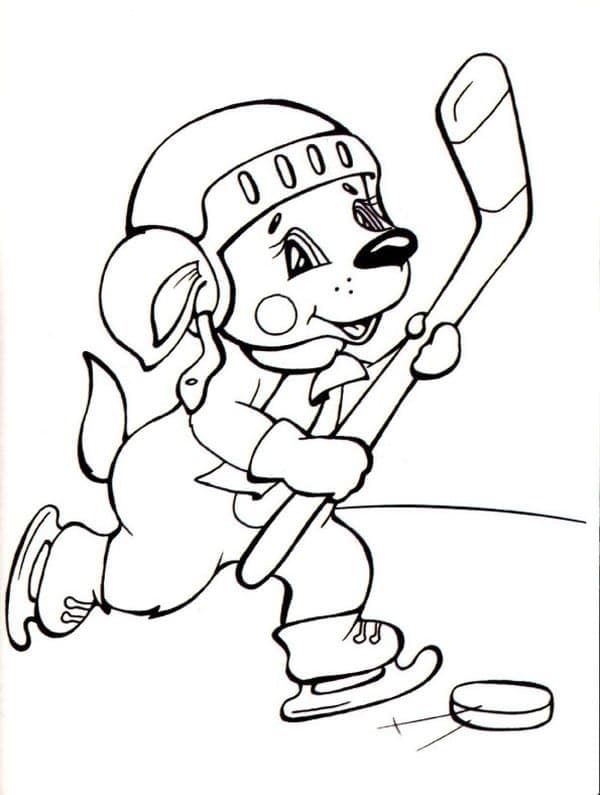 Desenho gratuito Hóquei #192427 da colecao Esportes para imprimir Desenho gratuito Hóquei #192427 da colecao Esportes para imprimir