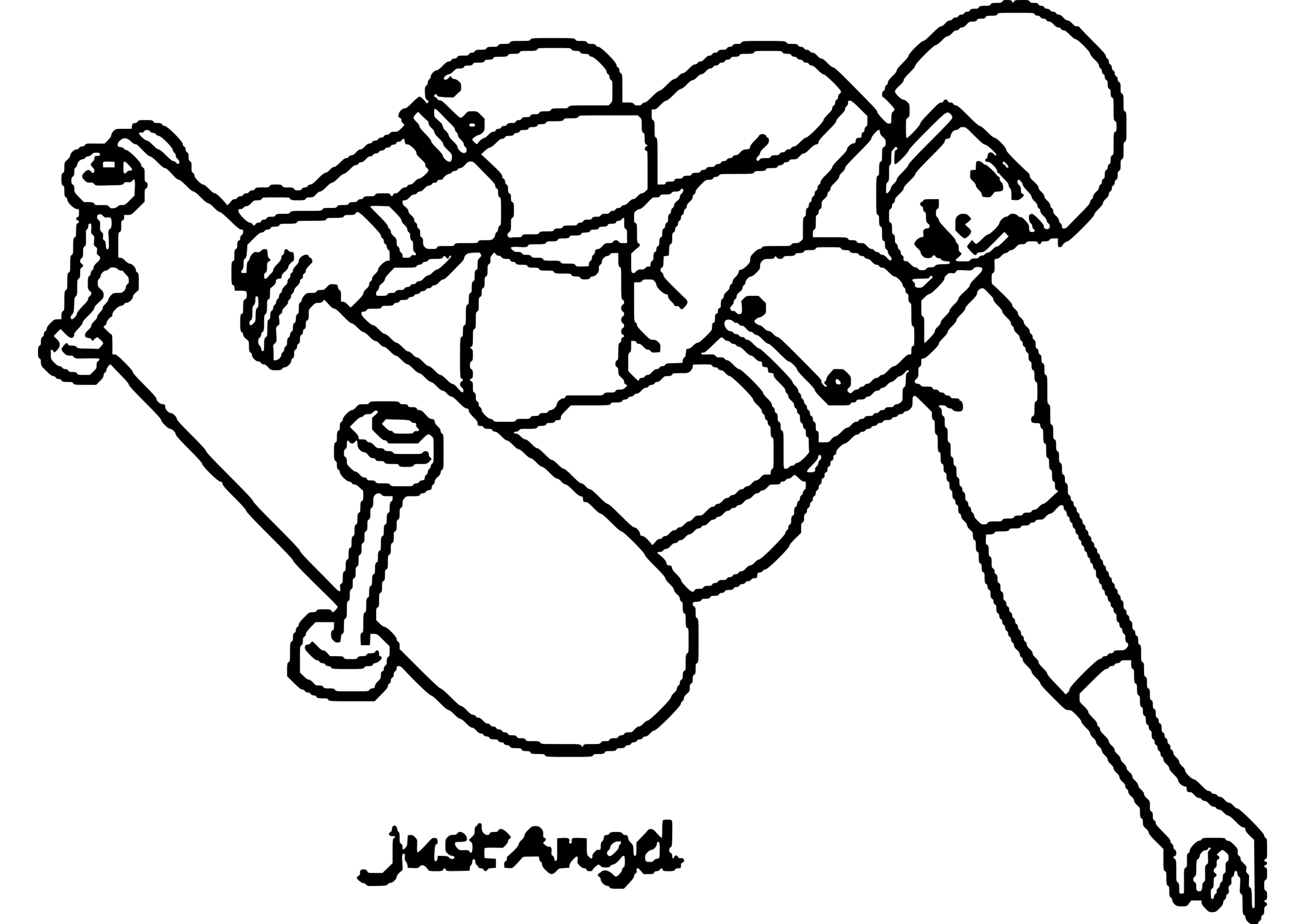Desenho gratuito Skate #139341 da colecao Esportes para imprimir