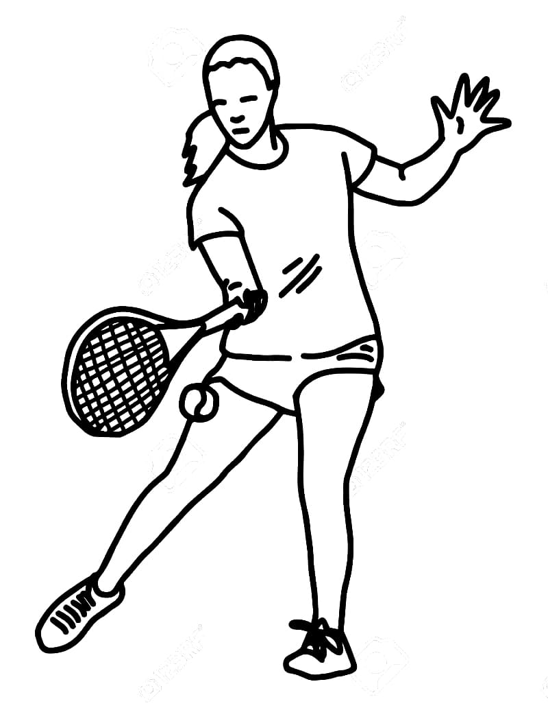Desenho gratuito Tênis #173799 da colecao Esportes para imprimir Desenho gratuito Tênis #173799 da colecao Esportes para imprimir