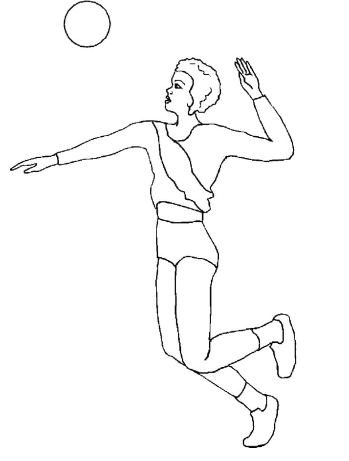 Desenho gratuito Voleibol #177007 da colecao Esportes para imprimir Desenho gratuito Voleibol #177007 da colecao Esportes para imprimir
